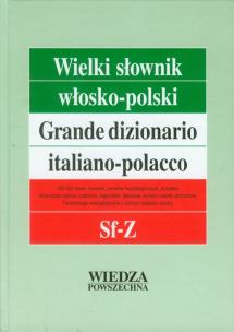 Okładka książki Wielki słownik włosko-polski tom 4 Sf-Z