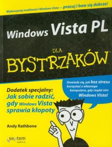 Okładka książki Windows Vista PL dla bystrzaków