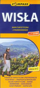 Opakowanie Wisła mapa turystyczna z przewodnikiem