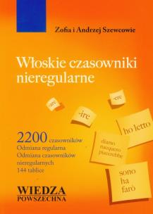 Okładka książki Włoskie czasowniki nieregularne