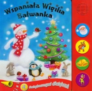 Okładka książki Wspaniała Wigilia Bałwanka