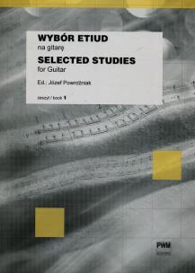 Okładka książki Wybór etiud na gitarę 1