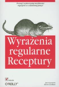 Okładka książki Wyrażenia regularne Receptury
