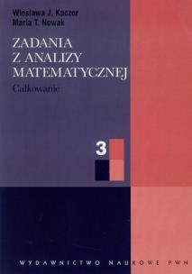 Okładka książki Zadania z analizy matematycznej 3
