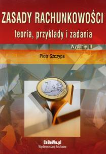 Okładka książki Zasady rachunkowości
