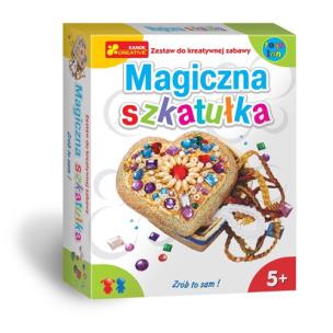Okładka książki Zestaw do kreatywnej zabawy - Magiczna szkatułka