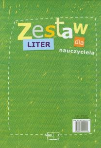 Opakowanie Zestaw liter dla nauczyciela