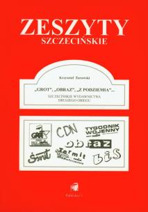 Okładka książki Zeszyty Szczecińskie Nr 13
