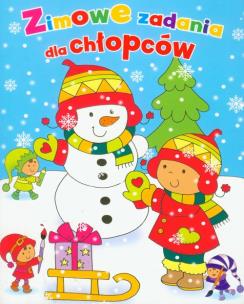 Okładka książki Zimowe zadania dla chłopców