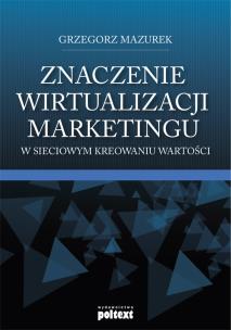 Okładka książki Znaczenie wirtualizacji marketingu