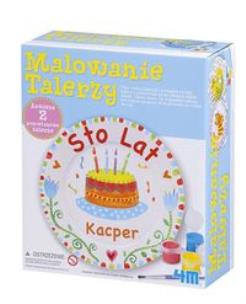 Opakowanie Zrób to sam - Malowanie talerzy