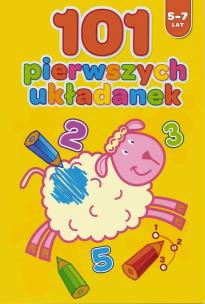 Okładka książki 101 pierwszych układanek 5-7 lat