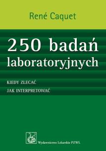 Okładka książki 250 badań laboratoryjnych