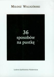 Okładka książki 36 sposobów na pustkę