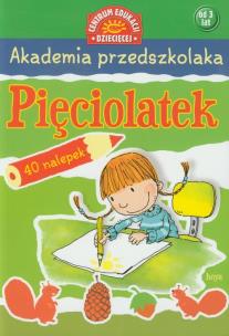 Okładka książki Akademia przedszkolaka. Pięciolatek