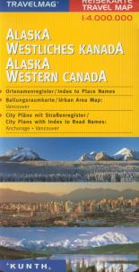 Opakowanie Alaska Western Canada 1:4000 000 Travelmag