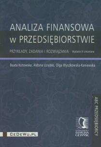 Okładka książki Analiza finansowa w przedsiębiorstwie