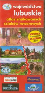 Okładka książki Atlas znakowanych szlaków rowerowych Województwo lubuskie