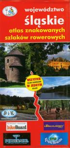 Okładka książki Atlas znakowanych szlaków rowerowych Województwo śląskie