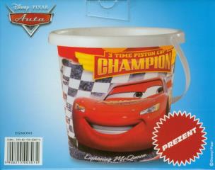 Okładka książki Auta - Dwie książki piankowe + wiaderko