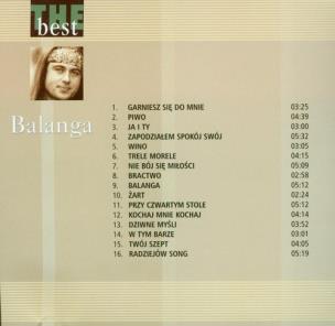 Okładka książki Balanga