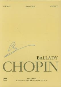 Okładka książki Ballady Chopin Miniatury