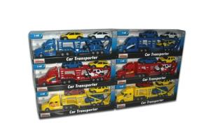 Opakowanie Ciężarówka z naczepą do przewozu samochodów 1:48