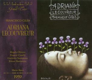 Okładka książki Cilea: Adriana Lecouvreur