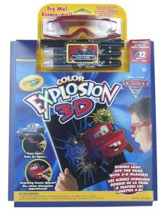Opakowanie Crayola Eksplozja koloru 3D Auta