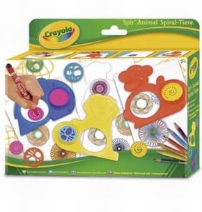 Okładka książki Crayola Spirograf zwierzątka