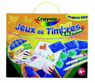 Okładka książki Crayola Zestaw stempelków farma