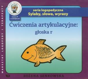 Okładka książki Ćwiczenia artykulacyjne. Zeszyt 8. Głoska r