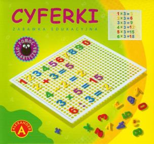 Opakowanie Cyferki w pudełku ALEX