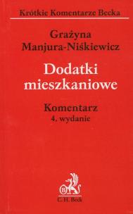 Okładka książki Dodatki mieszkaniowe Komentarz