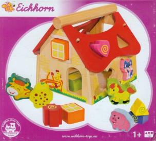 Okładka książki Drewniany domek kształtów