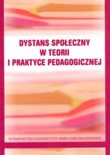 Opakowanie Dystans społeczny w teorii i praktyce pedagogicznej