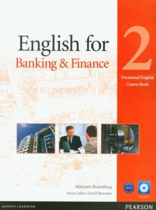 Okładka książki English for Banking & Finance 2 SB+CD LONGMAN