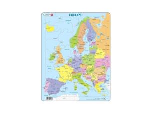 Opakowanie Europa mapa polityczna