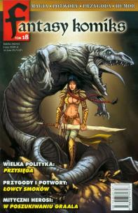 Okładka książki Fantasy komiks T.18
