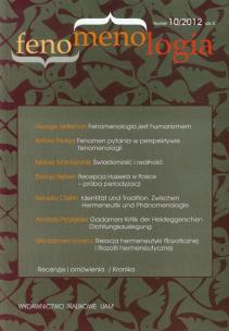 Opakowanie Fenomenologia 10/2012