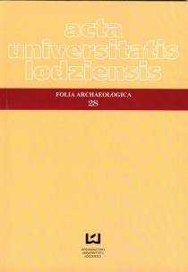 Opakowanie Folia archaeologica 28