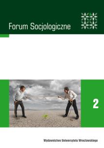 Opakowanie Forum socjologiczne 2