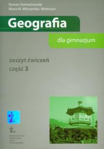 Okładka książki Geografia 3 zeszyt ćwiczeń