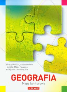 Okładka książki GEOGRAFIA - Mapy konturowe