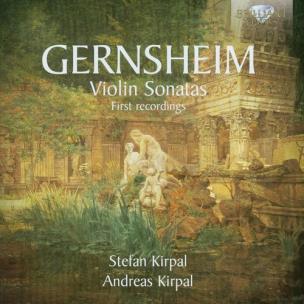 Okładka książki Gernsheim: Violin Sonatas