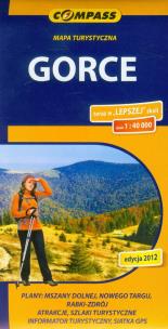 Opakowanie Gorce mapa turystyczna 1:40 000