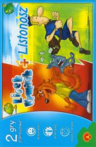 Okładka książki Gra - Listonosz + Lisek Urwisek ALEX