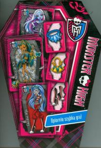 Okładka książki Gra - Monster High Upiornie szybka gra!