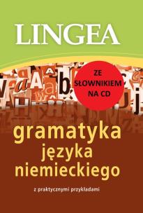 Okładka książki Gramatyka j. niem. praktycznymi przykł.+ słownik