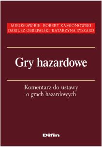 Okładka książki Gry hazardowe
